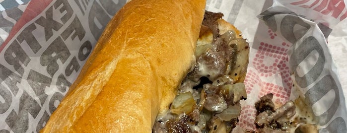 Capriotti's Sandwich Shop is one of Dog Eat Deli.