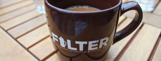 Filter Coffeehouse & Espresso Bar is one of DC.