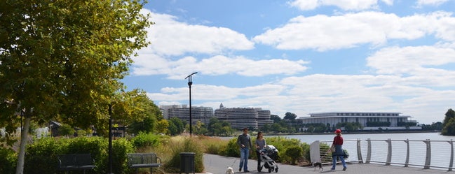 Georgetown Waterfront Park is one of Washington DC Getaway.