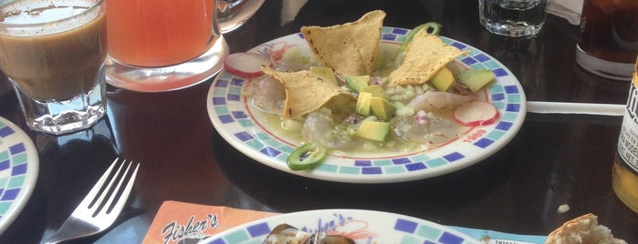 Fisher's Morelia is one of Mariscos.