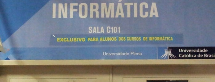 Sala Pública de Informática is one of UCB - Universidade Católica de Brasília.