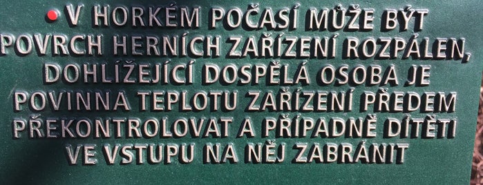 Detske hriste Na Balkane is one of Pražská hřiště.