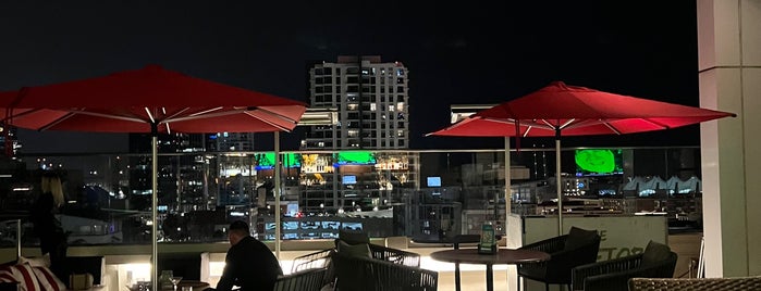 Andaz Rooftop Lounge is one of SD + LA.