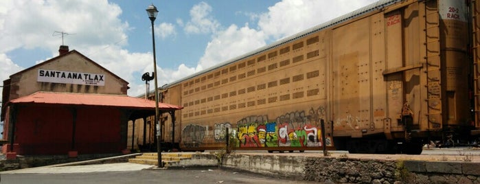 estacion de tren Santa Ana Chiautempan is one of Tlaxcala.