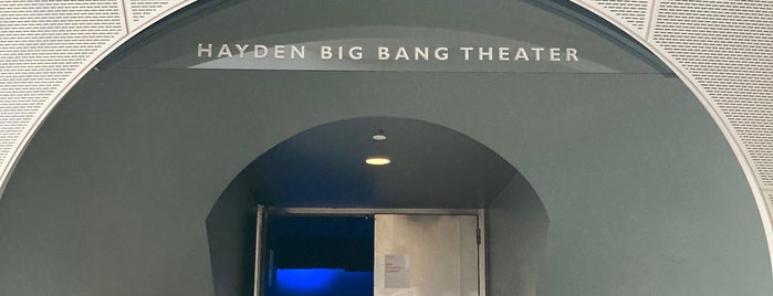 Hayden Big Bang Theatre is one of NYC.
