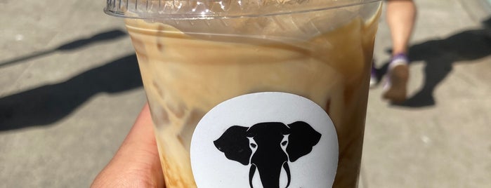 Black Elephant Coffee is one of John : понравившиеся места.