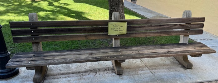 Forrest Gump Bench is one of Los Angeles.