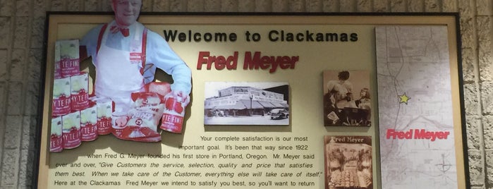 Fred Meyer is one of Regulars.