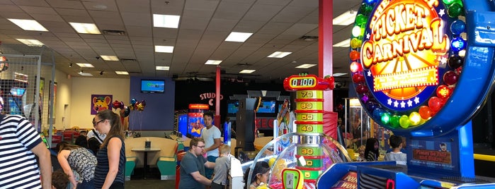 Chuck E. Cheese is one of For Kids.