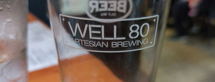 Well 80 Artesian Brewing Company is one of Puget Sound Breweries South.