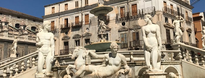 Fontana Pretoria is one of Palermo Sights.