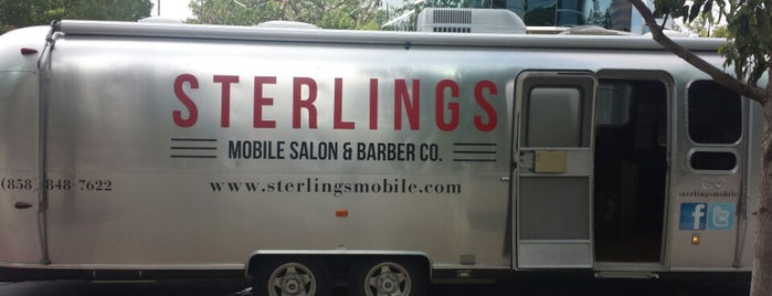 STERLINGS - Mobile Barber Co. is one of Locais curtidos por Hoppocrates.