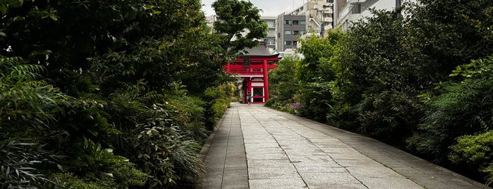 成子天神社 is one of 御朱印をいただいた寺社記録.