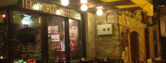 Yorgo Seferis - Taş Bar is one of Tempat yang Disukai Çiçek.