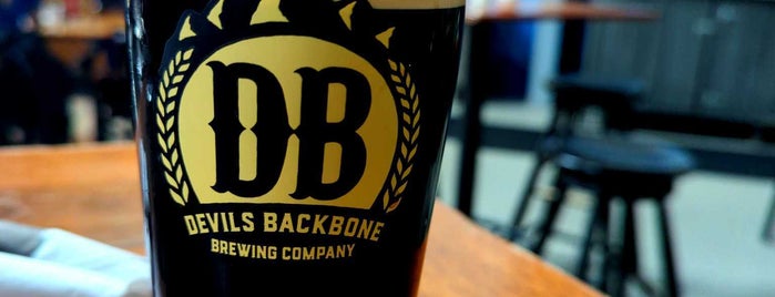 Devils Backbone Outpost Brewery is one of Cider & Craft Breweries.
