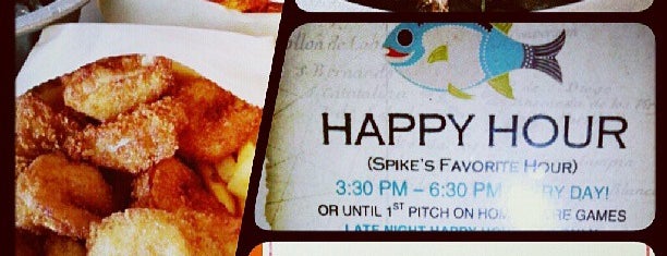 Spike Africa's Fresh Fish Bar & Grill is one of Happy Hour List.