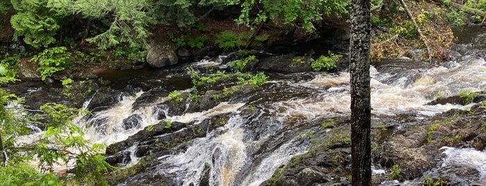 Dead River Falls is one of What to do in the U. P..