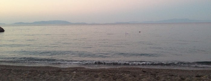 Mavrika beach is one of Lugares favoritos de Πάνος.