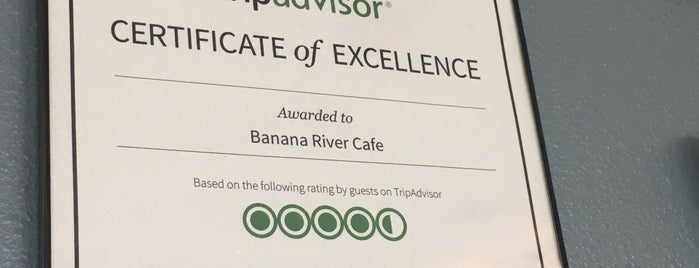 Banana River Cafe is one of Florida parks.