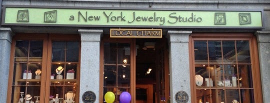 Local Charm: A New York Jewelry Studio, at The Seaport is one of Places we went in NYC.