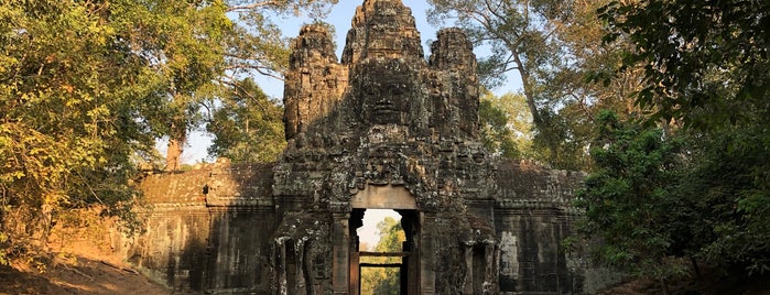 Angkor Thom East Gate is one of tipss.