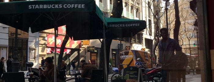 Starbucks is one of Valencia best spots.