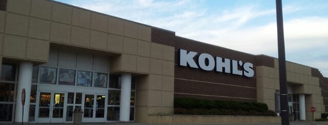 Kohl's is one of Usual clothing store spots :).