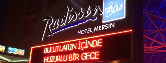 Radisson Blu Hotel is one of Favori Tavsiye Mersin.