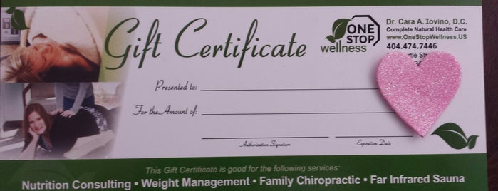 One Stop Wellness is one of Frequent Stops.