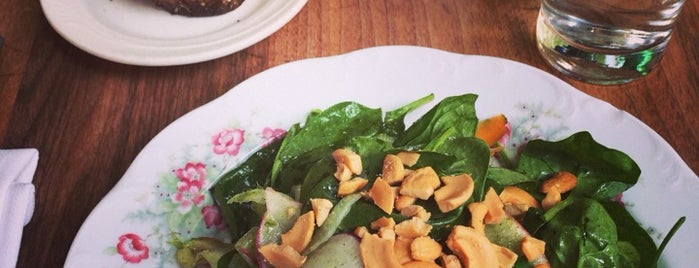 Jeffrey's Grocery is one of The 15 Best Places for Spinach Salad in New York City.