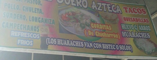 Tacos el güero azteca is one of Mich 님이 좋아한 장소.