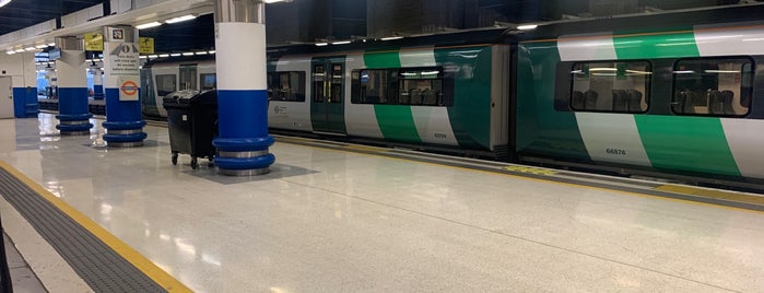 Platform 9 is one of Euston.