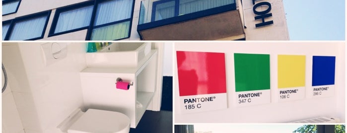 Pantone Hotel is one of Brussels To-Do List.