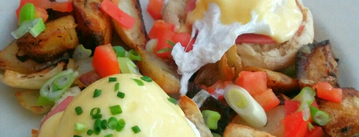 Tartine is one of NYC's Best Eggs Benedict Dishes.