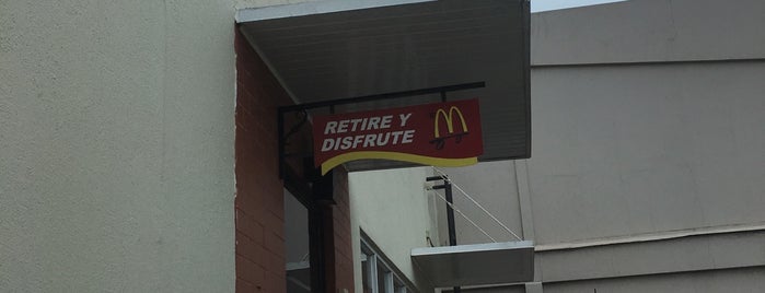 McDonald's is one of Drive Thru Autorápido.
