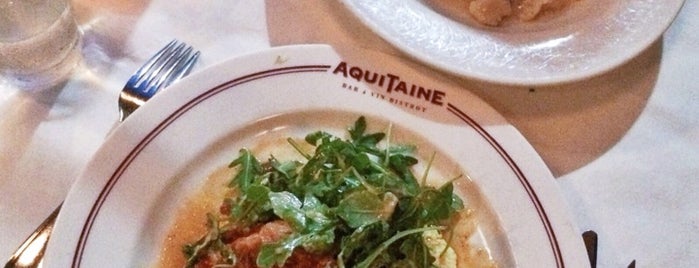 Aquitaine is one of Lunch, Anyone?.