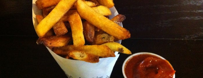 Pommes Frites is one of NYC EATS.
