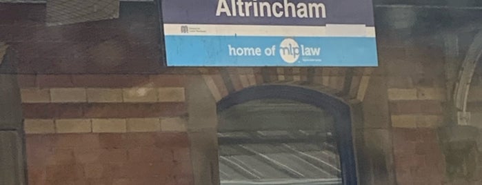 Altrincham Railway Station (ALT) is one of Train Trip.