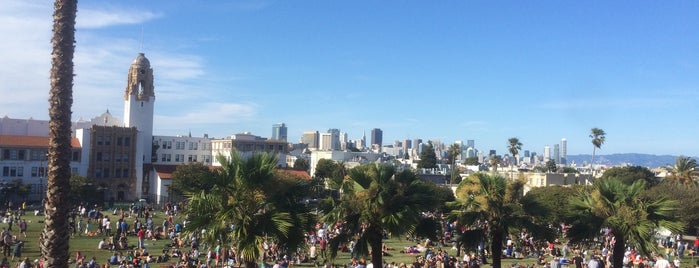 Mission Dolores Park is one of San Francisco.