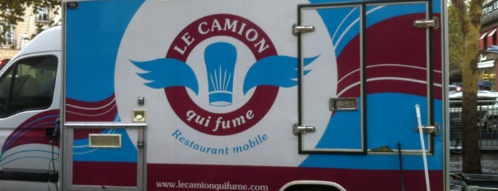 Le Camion qui Fume – Place de la Madeleine is one of Burgers, Bagels, Snacks.