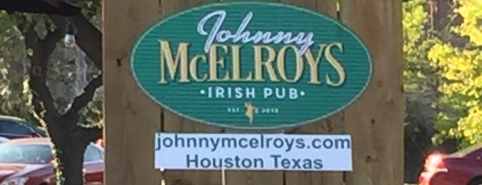 Johnny McElroy's Irish Pub is one of HTOWN🌃⛽️🔥🔥.