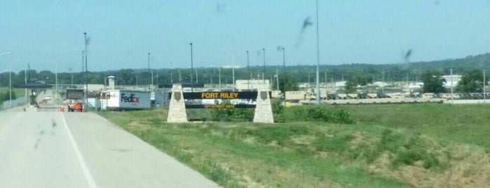 Fort Riley Gate is one of Riley.