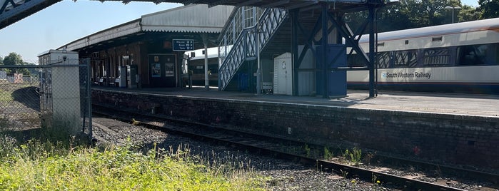 Yeovil Junction Railway Station (YVJ) is one of Places I love <3.