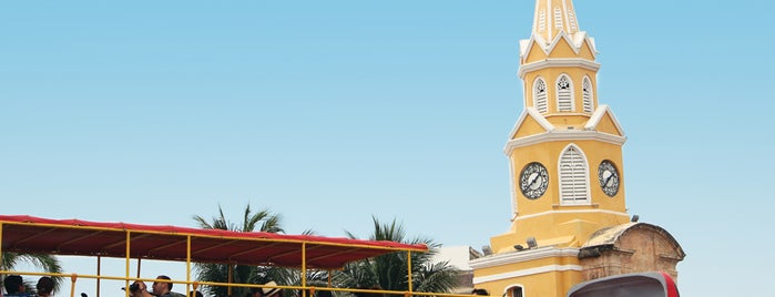 Torre del Reloj is one of Cartagena de Indias.