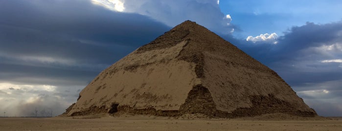 Bent Pyramid of Sneferu is one of Pyramids of Egypt.