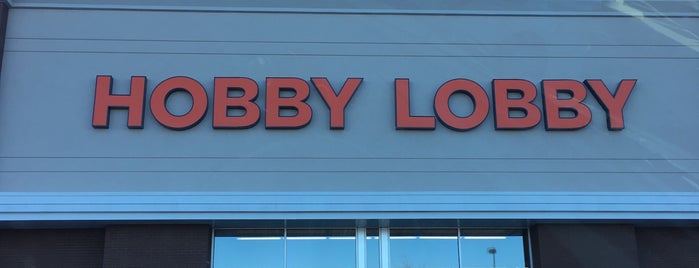 Hobby Lobby is one of Lieux qui ont plu à Derrick.