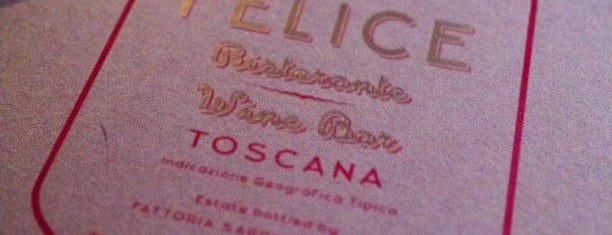 Felice 83 is one of Wine bars.