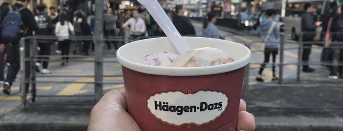Häagen-Dazs is one of HK Sweet Tooth Spots.