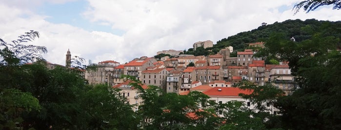Sartène is one of Corsica.