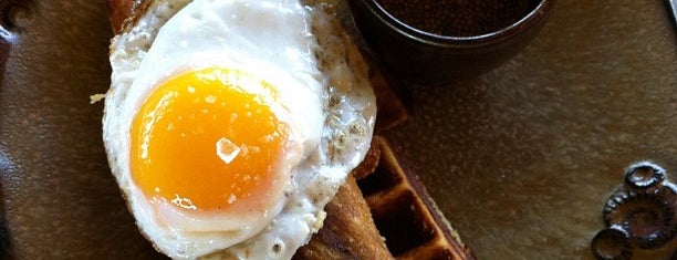 Duck & Waffle is one of place to try in London.